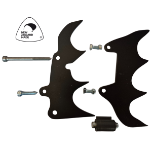 Husqvarna 394, 395 Spike Set with Chain Roller, Catcher